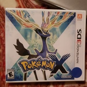 Nintendo 3ds game:Pokemon X